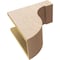 Ekena Millwork 7"W x 14"D x 14"H Classic Del Monte Rough Cedar Woodgrain TimberThane Corbel, Primed Tan CORUR07X14X14DELRCPR - alternate 3